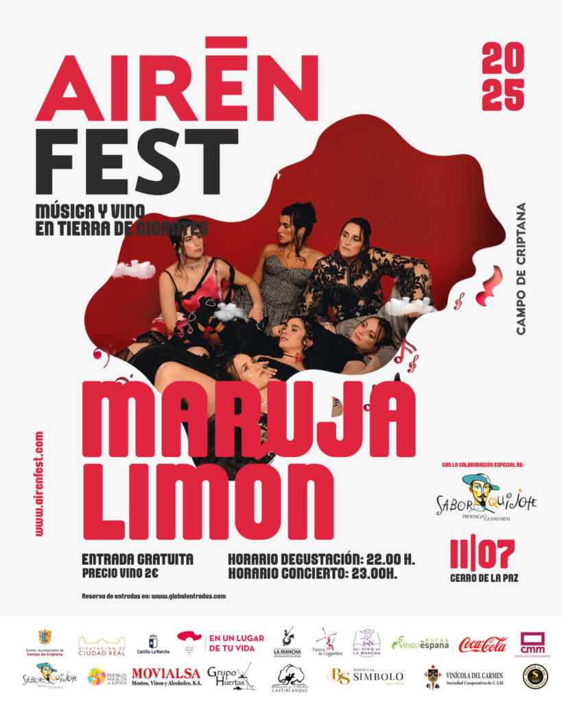 Maruja Limón AirénFest 2025 Campo de Criptana